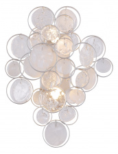 Бра Crystal Lux DESEO AP2 SILVER
