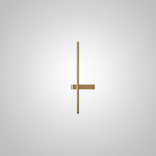 Настенный светильник GIA PAIR H60 Left Brass