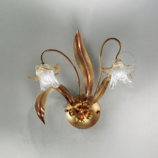 Бра 311/2A Oro siriano V335/121/22 IDL Италия  40W 35 см Золото Narciso