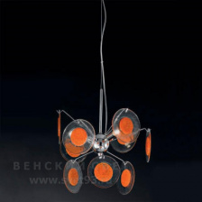 Светильник подвесной 231/3S ARANCIO IDL Италия  40W 100 см Хром Mina