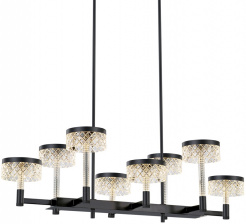 Подвесная люстра Diamond cut MD21020075-8B matt black