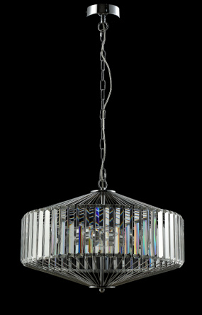 Люстра Crystal Lux FIESTA SP5 CHROME/TRANSPARENTE фото 3