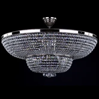 Потолочная люстра GERTA dia. 800 nickel фото 1