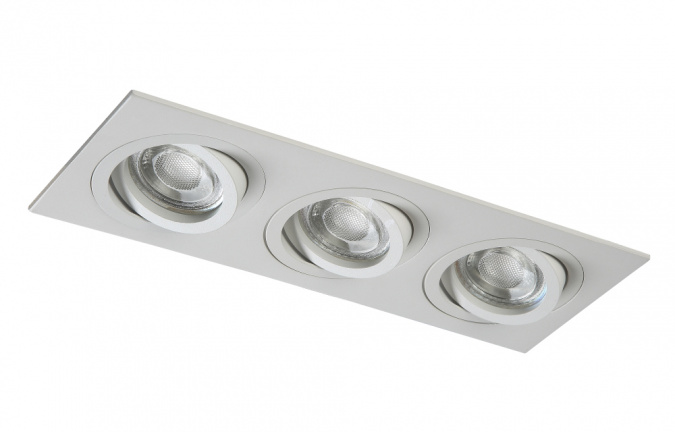 Светильник встраиваемый Crystal Lux CLT 002C3 WH фото 1
